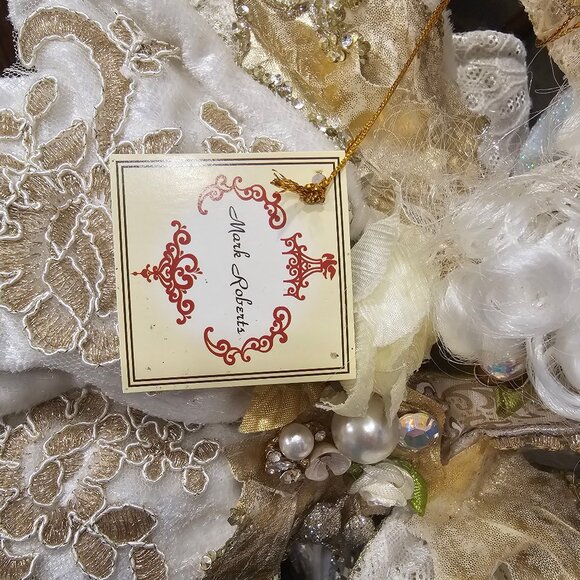 MARK ROBERTS, Winter White Fairy, Large - 22 Inches - Picture 4 of 6